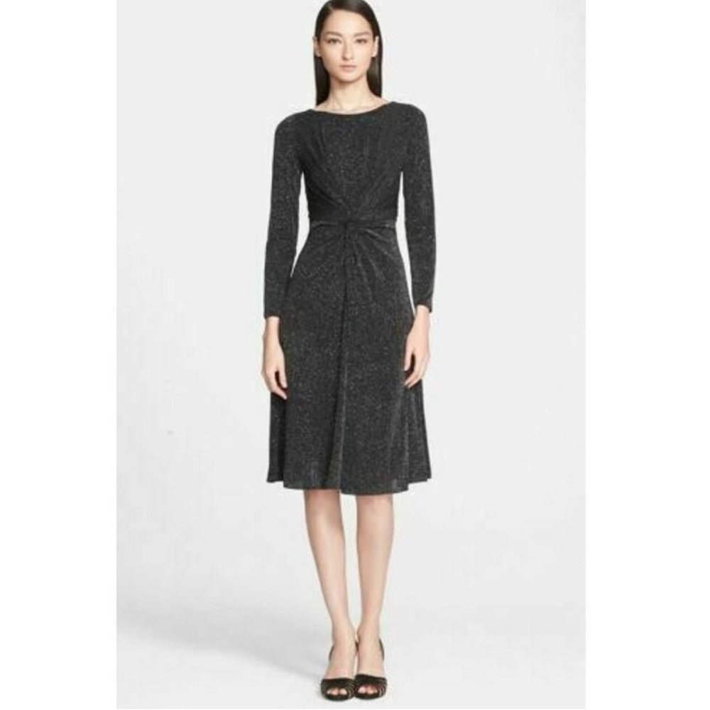 ARMANI COLLEZIONI sparkly midi dress. Size 4.
